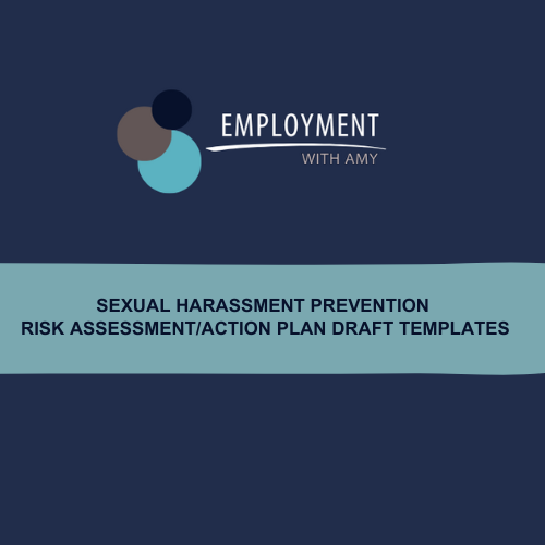 Prevention of Sexual Harassment - Risk Assessment/Action Plan Draft Template