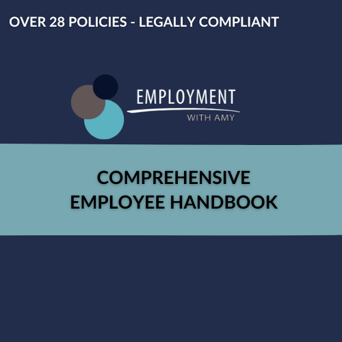 Comprehensive Employee Handbook - Fully Compliant (Over 28 Policies)
